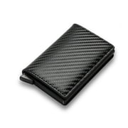 Weloille Smart Wallet Automatically Eject Card Package Metal Card Package 4.1 x 2.6 x 1.4inch
