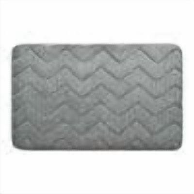 Weloille Soft Comfortable Bathroom Floor Mat, 2 x 3 Feet Non Slip Quick Dry Bath Rug, Water Absorbent Anti-Fatigue Foot Mat for Shower Room Toilet Sink Area Home