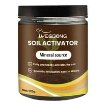 Weloille Soil Activator Horticultural Nutrient Soil Mineral Source Loose Soil to Prevent Hardening and Promote Rooting Flower Fertilizer 120g
