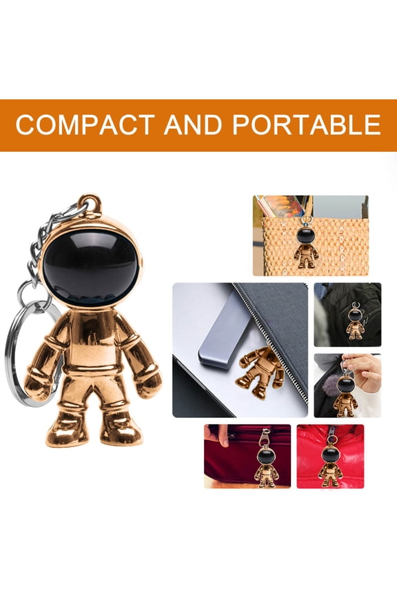 Space Astronaut Keychain Keyring Space Robot Bag Purse Charms Space Favors Lover Gifts For Men And Women