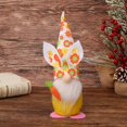 thumbnail image 1 of Weloille Standing Easter Gnome Doll Colorful Ear Pointed Hat Dwarf Standing Decoration, 1 of 1