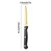 Weloille Steak Knives, Stainless Steel Steak Knife, Serrated Steak Knives Dishwasher Safe