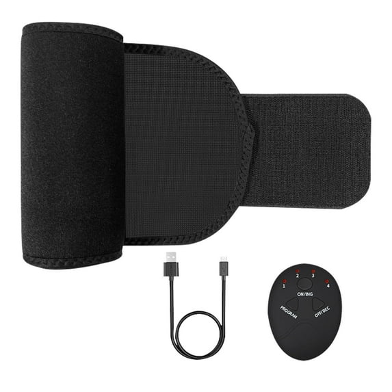 Weloille Stimulator Belt EMS Muscle Stimulator, Abdominal Toning Belt Trainer for Muscle Strength and Endurance, Workout Equipment for Men and Women