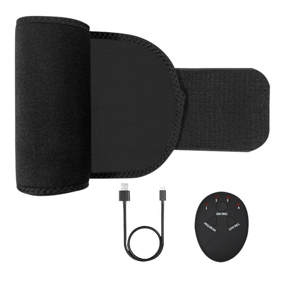 Weloille Stimulator Belt EMS Muscle Stimulator, Abdominal Toning Belt Trainer for Muscle Strength and Endurance, Workout Equipment for Men and Women