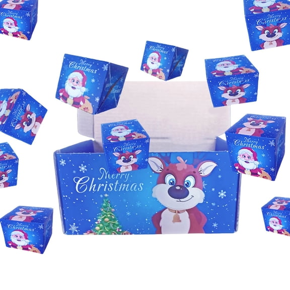 Weloille Surprise Jack in the Box 1 Piece, Includes 5 Bounce Boxes Gift Box Gift Bag, Fun Interactive Creative Surprise Toy Set, for Birthday Party Holiday Surprise Gift Gathering Game Use