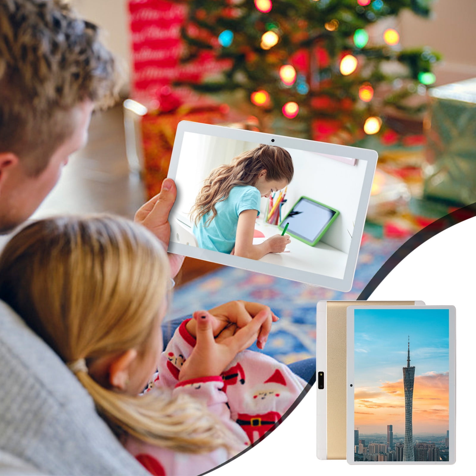 Weloille tablet android 5 1 operating system 10 1 inch hd display octa