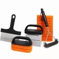 thumbnail image 1 of Weloille Teppanyaki Cleaning Tool Set, 19 Pieces All Purpose Kit, Reusable Heavy Duty Scouring Pad Scraper Set, for Griddle Grill Barbecue Oven Kitchen Cooktop Outdoor BBQ Cleaning, 1 of 7