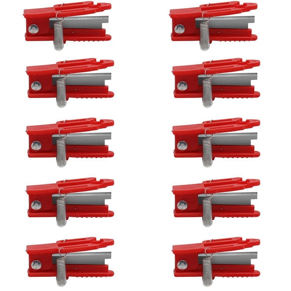 Weloille Thumb Vegetable Picking Cutter, 1Pc Red Portable Small Garden Harvesting Knife, Sharp Durable Multifunctional Tool for Vegetable Picking, Plant Leaf Pruning