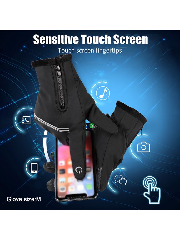 Unisex Sports Winter Outdoor Super Insulated Touc h Screen Gloves