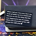 thumbnail image 1 of Weloille Wallet Insert Card Christmas Gift for His Husband Valentine's Day Wife Girlfriend Anniversary Gift, 1 of 7