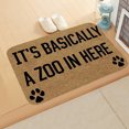 thumbnail image 1 of Weloille Welcome Mat, Door Mat Outdoor Doormat Non-Slip Front Door Mat for Entrance, Easy Clean Indoor Floor Mat for Garage, Yard, Patio (23.6x15.7in), 1 of 3