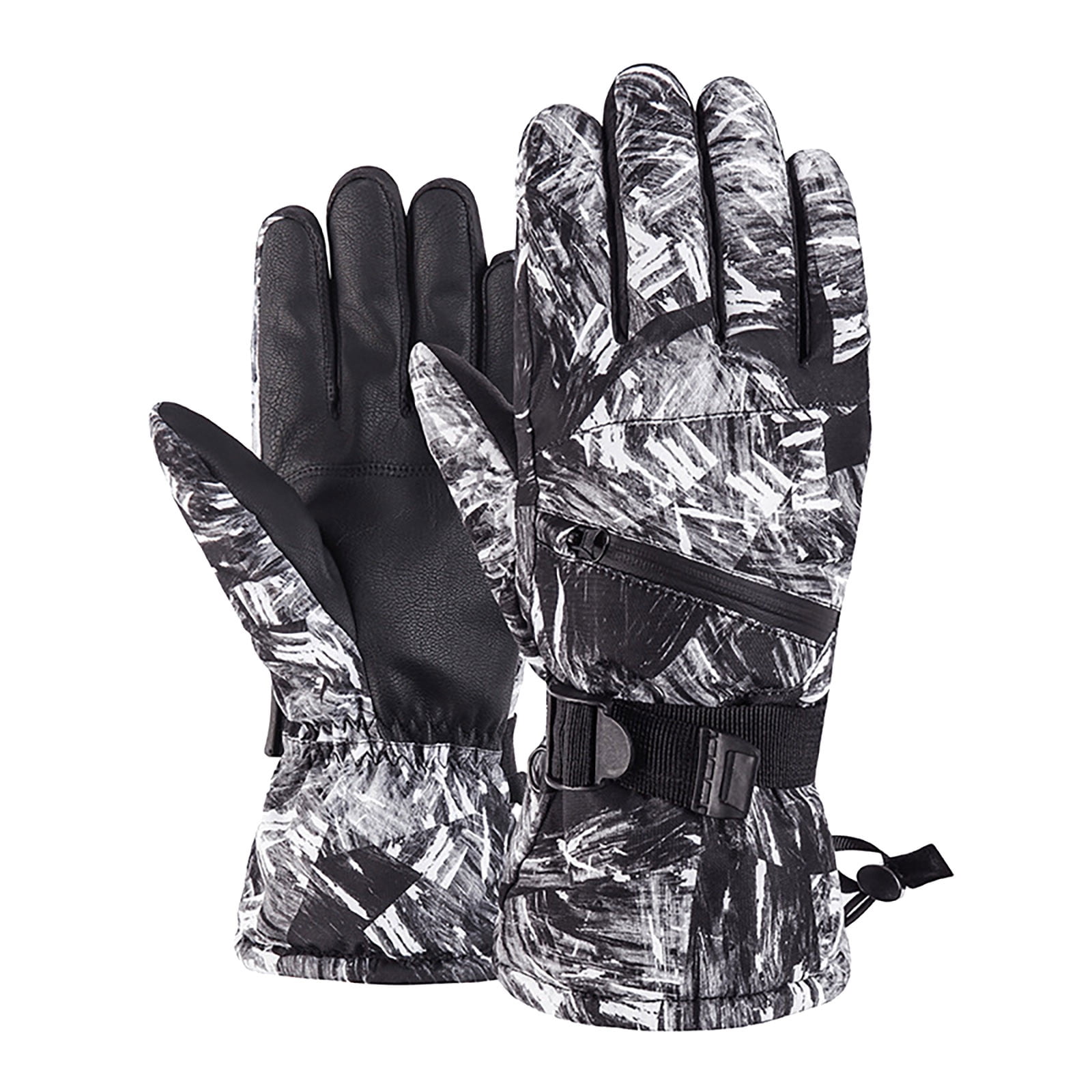 Weloille Winter Gloves, ColdProof Touchscreen Anti Slip Silicon Warm Glove for Driving Motorcycle Cycling Running Hiking Snow Ski in Cold Weather,Warm Gifts for Men and Women