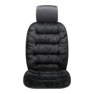 White Sherpa Wool Car Seat Cover Cushion Pad for Mini Cooper