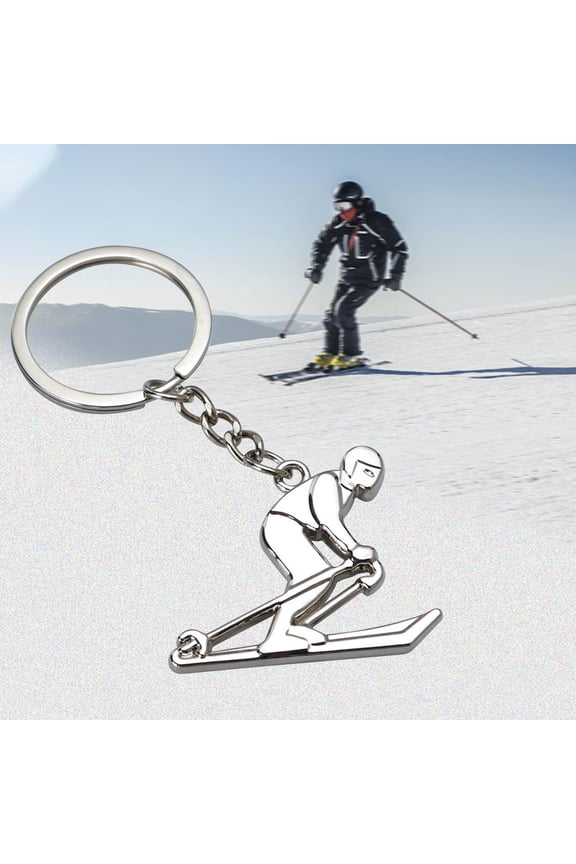 Winter Sports Ski Keychain Snowboard Keychain Games Small Gift