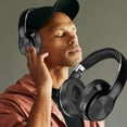 thumbnail image 1 of Weloille Wireless Bluetooth Headest 8D Surround For Long-Lasting Battery Life, Foldable And Comfortable To Wear Bluetooth 5.0/TF/AUX, 1 of 6