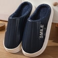 thumbnail image 1 of Weloille Women's Thermal Slippers Soft And Comfortable Furry Warm Fleece Lined Slippers With Non-slip Grippers, Women's Home Bedroom Slippers, 1 of 8