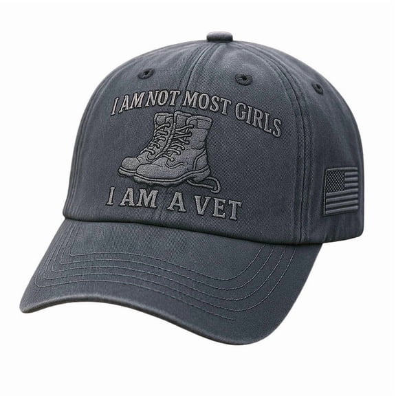 Weloille Women's Veteran Art Hat 1-Piece, Printed Design for Fashion Statement, Adjustable Size for Comfortable Fit, for Outdoor Activities & Casual Wear