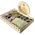 thumbnail image 1 of Weloille Wooden Artistic Eid Mubarak Party Serving Tableware Tray Display Wood Decoration, 1 of 7