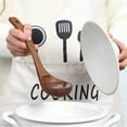 thumbnail image 1 of Weloille Wooden Cooking Spoon Mixing Serving Spoon Wood Spoons for Cooking Spatula Non Stick Kitchen Utensil, 1 of 1