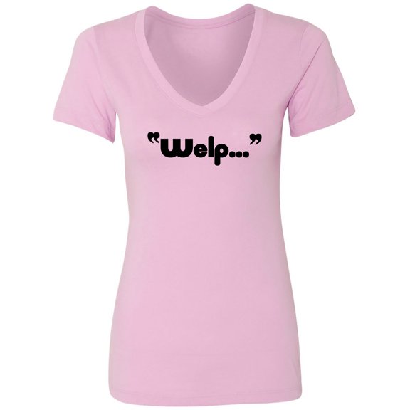 Welp Womens V-Neck T-Shirt