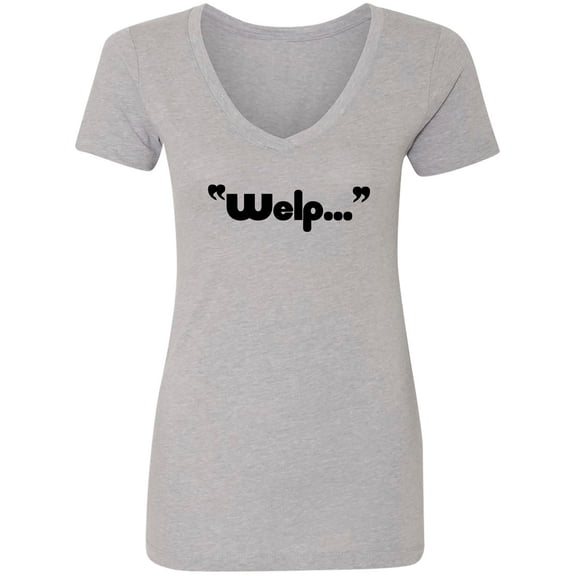 Welp Womens V-Neck T-Shirt