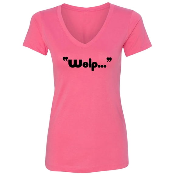 Welp Womens V-Neck T-Shirt
