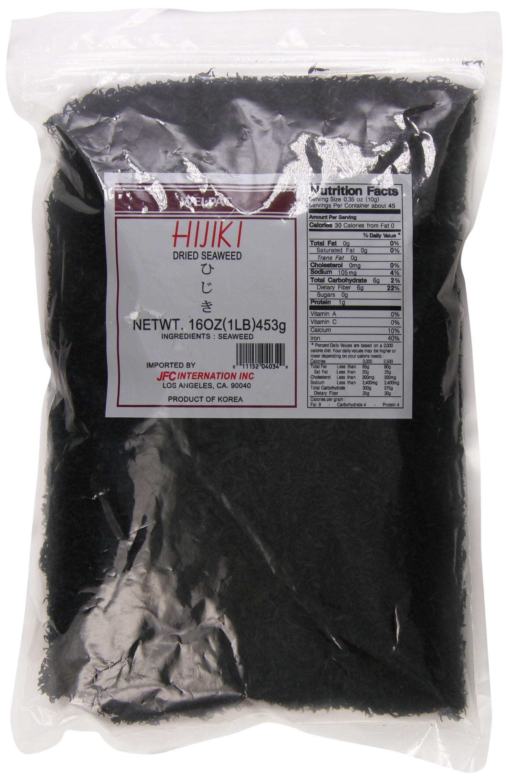 Welpac Hijiki, 16 Ounce - Walmart.com