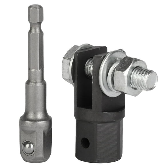 Welpettie 1/2 Inch Scissor Jack Adapter and Socket Adapter for Most Jacks Chrome Vanadium Steel Scissor Jack Adapter Drive Impact Wrench Tool Lightweight Wrench for Automotive RV Jack