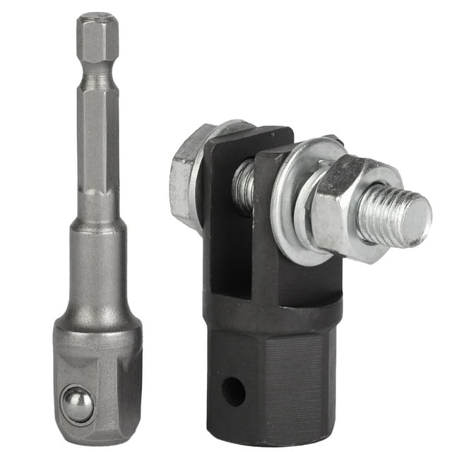 Welpettie 1/2 Inch Scissor Jack Adapter and Socket Adapter for Most
