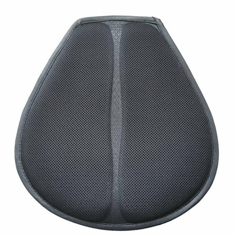 Motorcycle Seat Cushion Pad Breathable Cover Makes Long Rides Comfortable  and - Single layer S