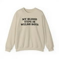 thumbnail image 1 of Welsh Boys Sweatshirt Gifts Crew Neck Shirt Long Sleeve Unisex, 1 of 3