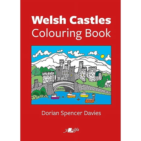 Welsh Castles Colouring Book (Paperback)