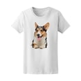 thumbnail image 1 of Welsh Corgi Cardigan Dog T-Shirt Women -Image by Shutterstock, Female Large, 1 of 2