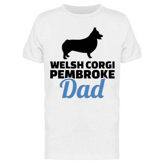 Welsh Corgi Pembroke Dad Tee Men's -Image by Shutterstock