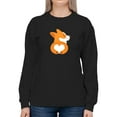 thumbnail image 1 of Welsh Corgi Puppy Bottom Sweatshirt Women -Image by Shutterstock, Female Small, 1 of 4