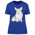 thumbnail image 1 of Welsh Corgi, Well Detailed T-Shirt Women -Image by Shutterstock, Female 3X-Large, 1 of 2