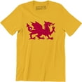 thumbnail image 1 of Welsh Dragon Splatter Wales Football Men's Gift T-Shirt, 1 of 4