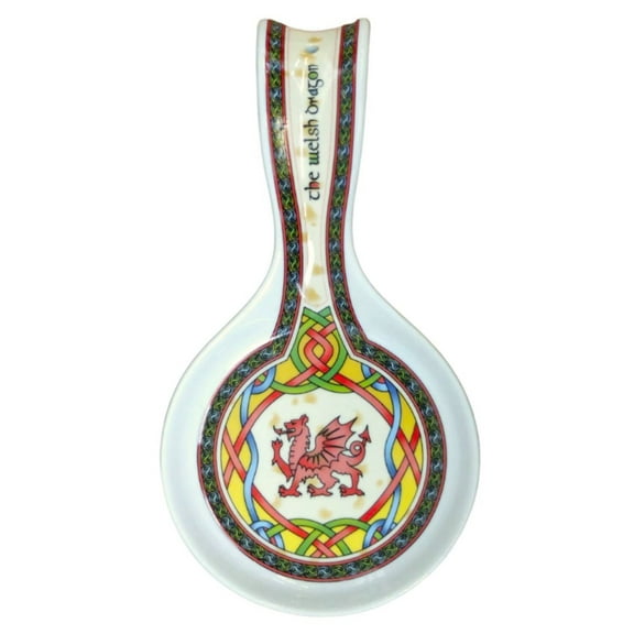 Welsh Dragon Spoon Rest- Welsh Weave
