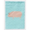 thumbnail image 1 of Welsh Pig Blue Check Garden Flag, 1 of 1