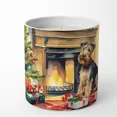 thumbnail image 1 of Welsh Terrier Cozy Christmas Decorative Soy Candle 3.25 in x 3.75 in, 1 of 5