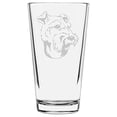 thumbnail image 1 of Welsh Terrier Dog Themed Etched All Purpose 16oz Libbey Pint Glass, 1 of 1
