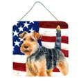 thumbnail image 1 of Welsh Terrier Patriotic Wall or Door Hanging Prints, 1 of 1