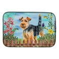 thumbnail image 1 of Welsh Terrier Spring Dish Drying Mat, 1 of 2