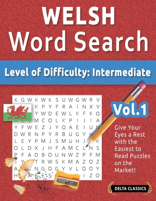 Welsh Word Search - Level of Difficulty: Medium - Vol.1 - Delta ...
