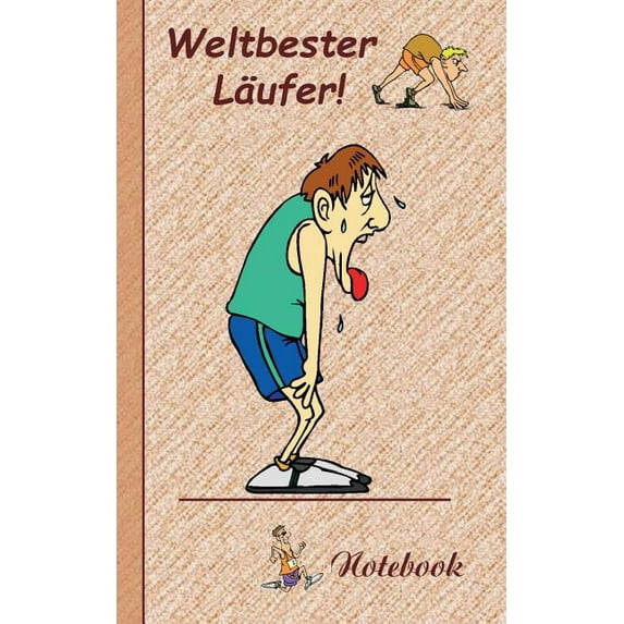 Weltbester Läufer: Motiv Notizbuch, Notebook, Einschreibbuch, Tagebuch, Kritzelbuch im praktischen Pocketformat, (Paperback)