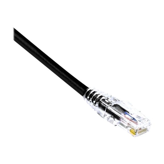 Weltron Cat.6 Patch Network Cable - Category 6 For Network Device - Patch Cable - 10 Ft - 1 X Rj-45 Male - 1 X Rj-45 Male - Black (90-c6cb-bk-010)