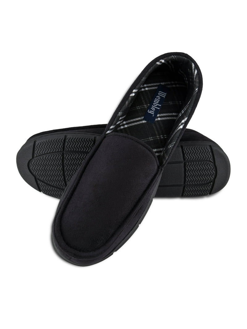 Wembley Men's Microsuede Venetian and Moccasin Slippers, Indoor