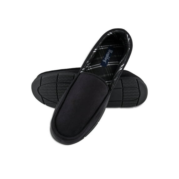 Wembley Men's Classic Indoor/Outdoor Microsuede Venetian and Moccasin Slippers