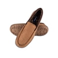 thumbnail image 1 of Wembley Men's Classic Indoor/Outdoor Microsuede Venetian and Moccasin Slippers, 1 of 9