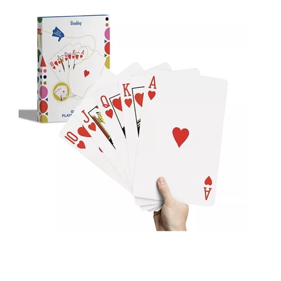 Wembley Men's Jumbo Playing Cards
